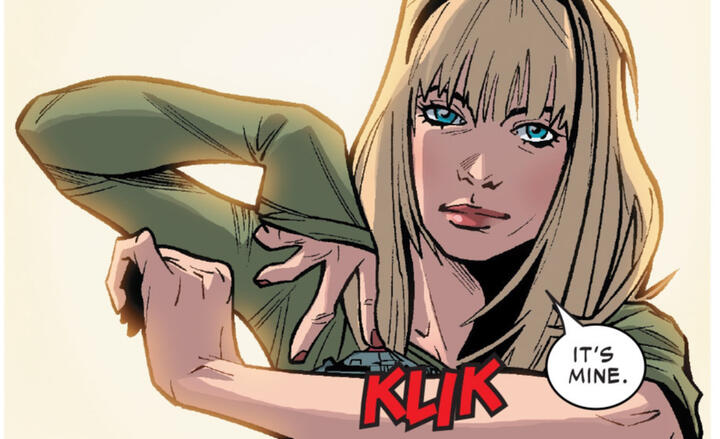 gwen and her remote control powers